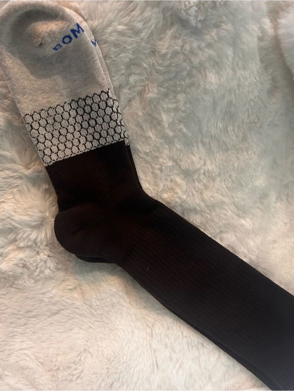 Bombas Men's Brand New XL Marl Calf Socks